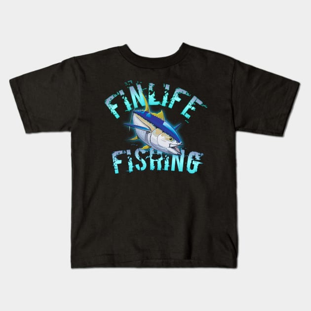 Deep sea fishing designs Kids T-Shirt by Coreoceanart